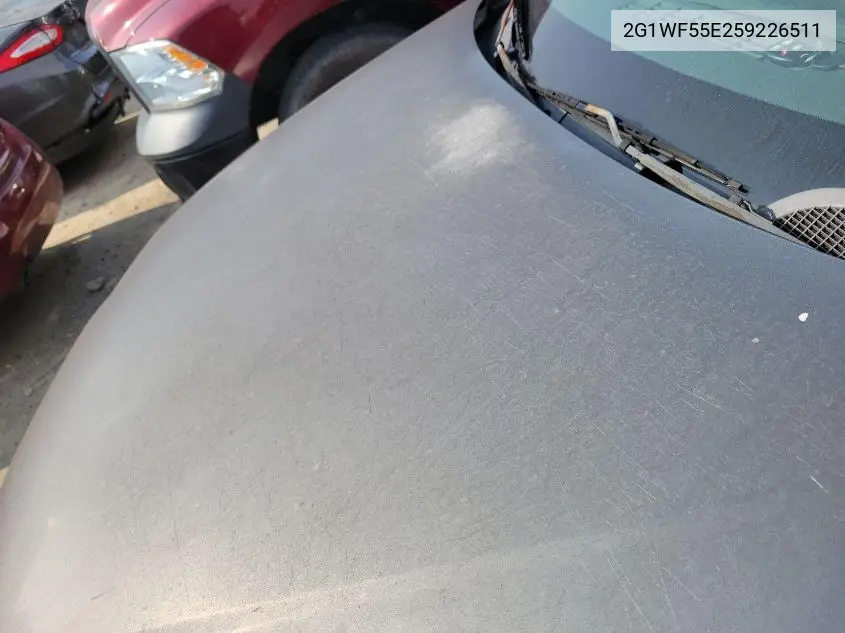 2G1WF55E259226511 2005 Chevrolet Impala