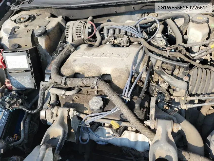 2G1WF55E259226511 2005 Chevrolet Impala