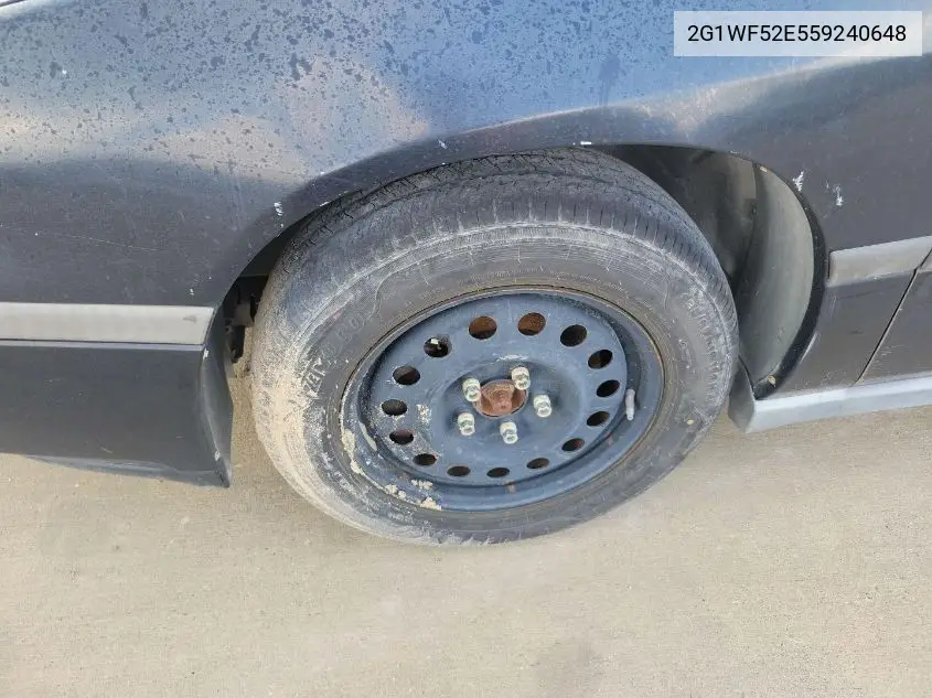 2G1WF52E559240648 2005 Chevrolet Impala