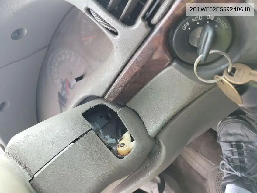 2G1WF52E559240648 2005 Chevrolet Impala