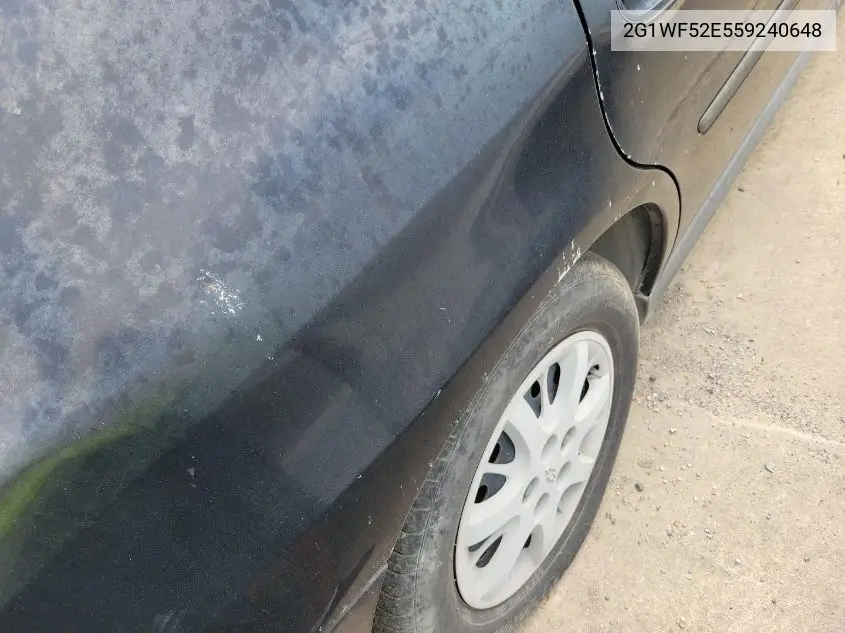 2G1WF52E559240648 2005 Chevrolet Impala