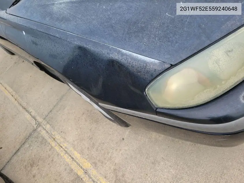 2G1WF52E559240648 2005 Chevrolet Impala