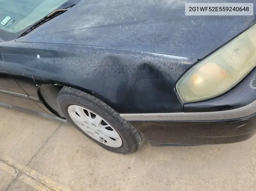 2G1WF52E559240648 2005 Chevrolet Impala