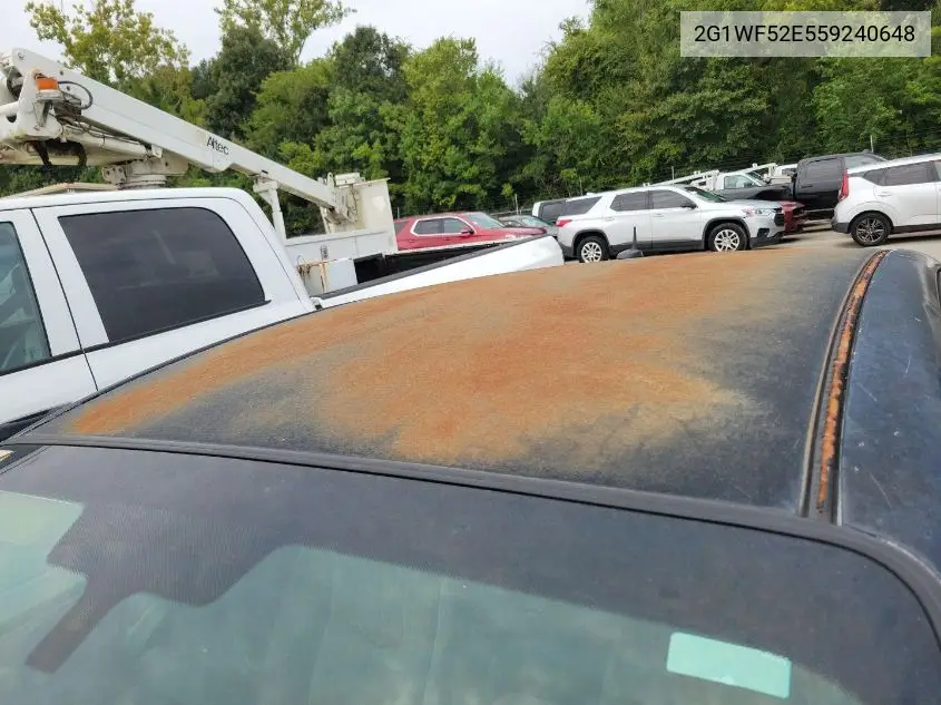 2G1WF52E559240648 2005 Chevrolet Impala