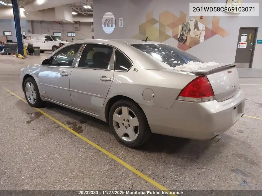 2G1WD58C869103071 2006 Chevrolet Impala Ss