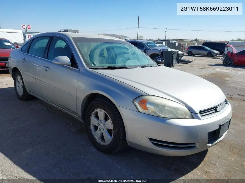 2G1WT58K669223011 2006 Chevrolet Impala Lt