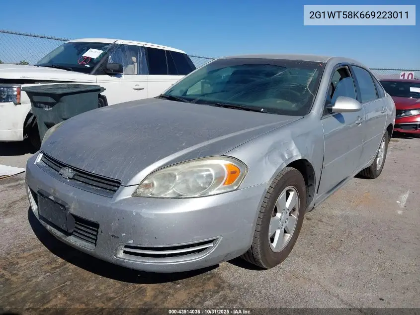 2G1WT58K669223011 2006 Chevrolet Impala Lt