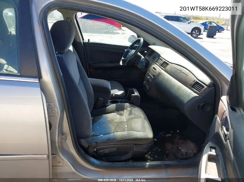 2G1WT58K669223011 2006 Chevrolet Impala Lt