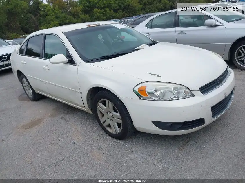 2G1WC581769185165 2006 Chevrolet Impala Lt
