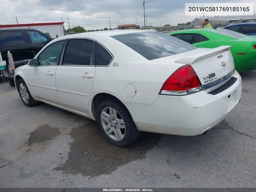 2G1WC581769185165 2006 Chevrolet Impala Lt
