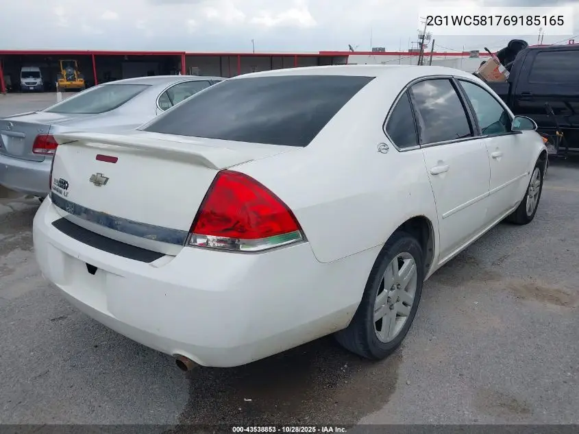 2G1WC581769185165 2006 Chevrolet Impala Lt