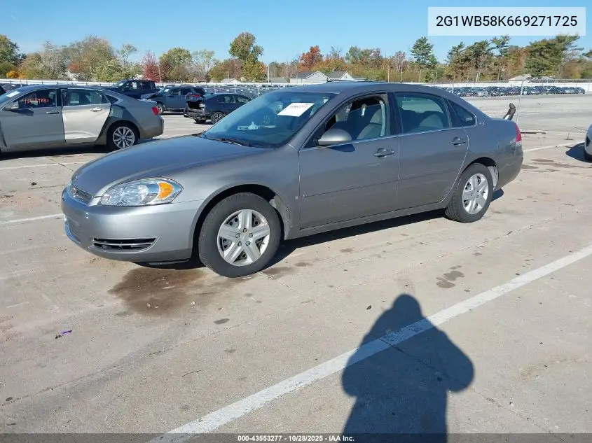 2G1WB58K669271725 2006 Chevrolet Impala Ls