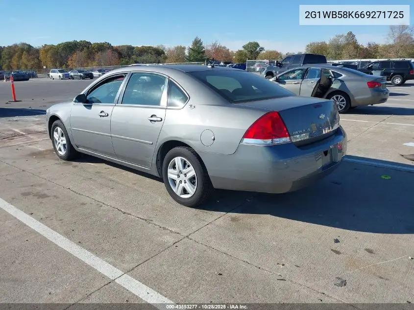 2G1WB58K669271725 2006 Chevrolet Impala Ls