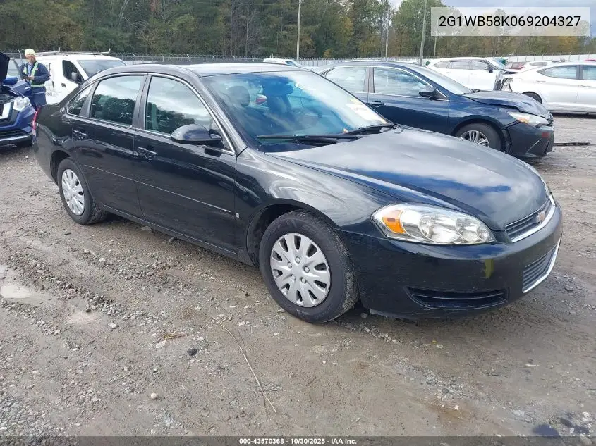 2G1WB58K069204327 2006 Chevrolet Impala Ls