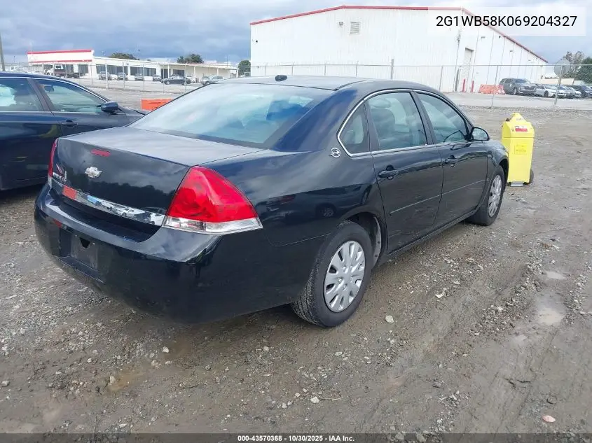 2G1WB58K069204327 2006 Chevrolet Impala Ls