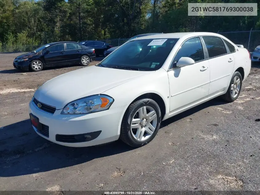 2G1WC581769300038 2006 Chevrolet Impala Lt
