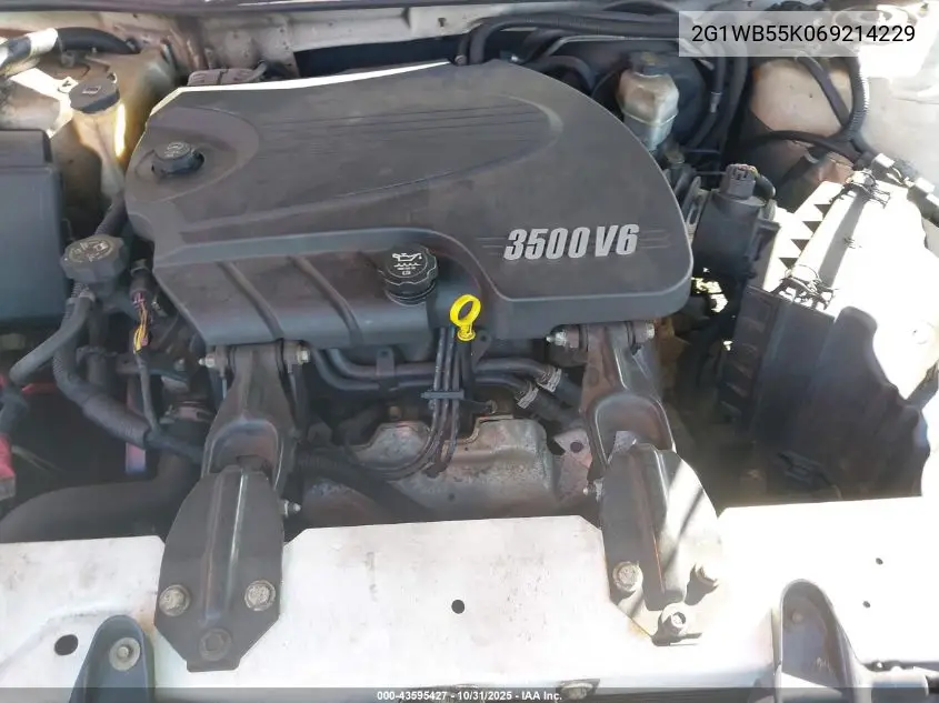 2G1WB55K069214229 2006 Chevrolet Impala Ls