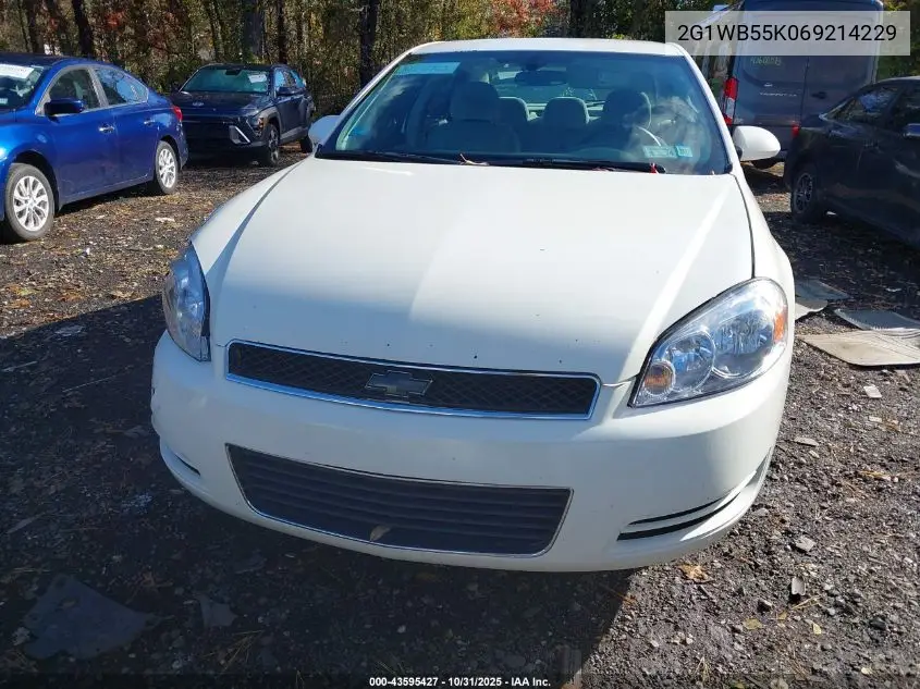 2G1WB55K069214229 2006 Chevrolet Impala Ls