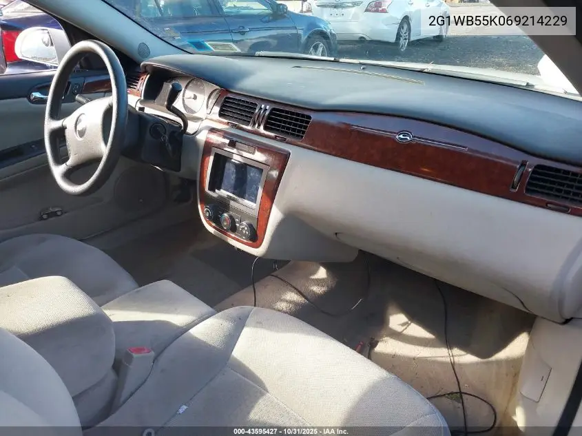 2G1WB55K069214229 2006 Chevrolet Impala Ls