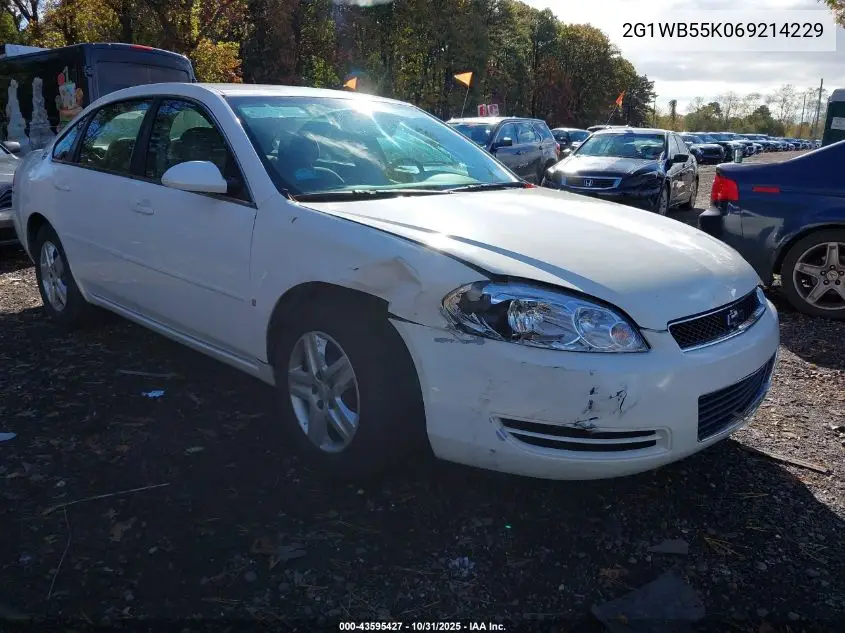 2G1WB55K069214229 2006 Chevrolet Impala Ls