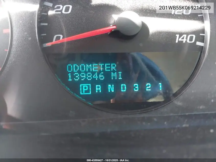 2G1WB55K069214229 2006 Chevrolet Impala Ls