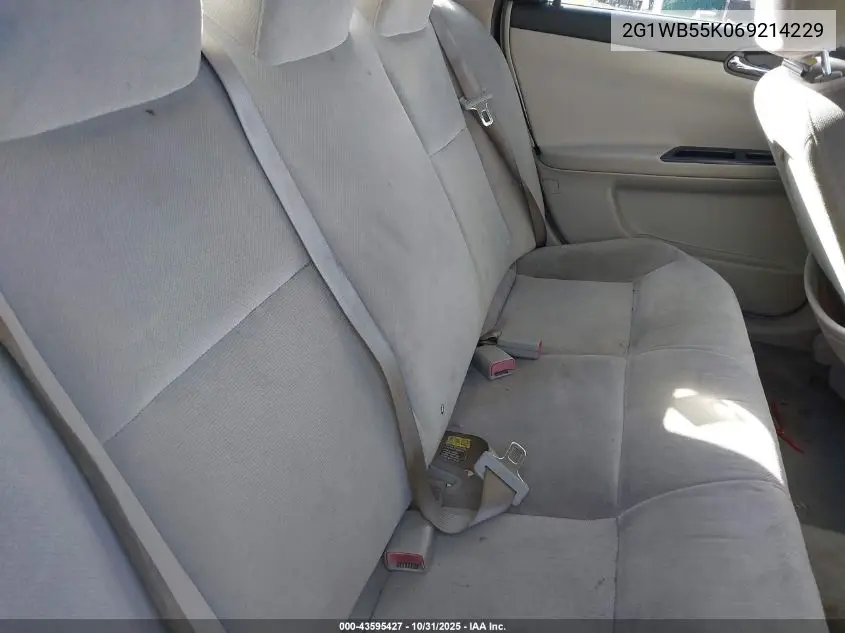 2G1WB55K069214229 2006 Chevrolet Impala Ls