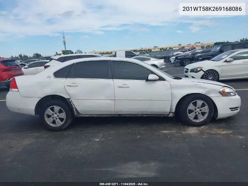 2G1WT58K269168086 2006 Chevrolet Impala Lt