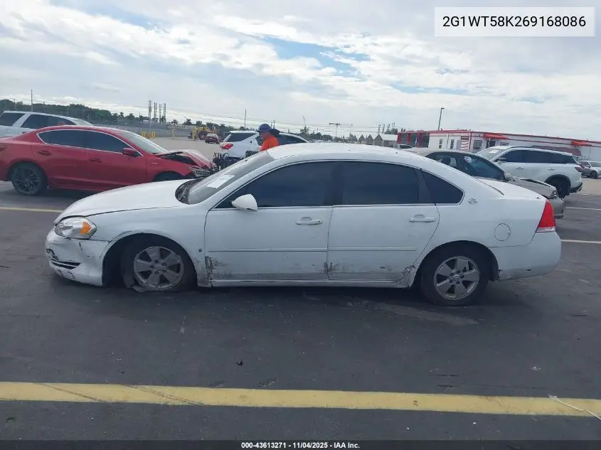 2G1WT58K269168086 2006 Chevrolet Impala Lt