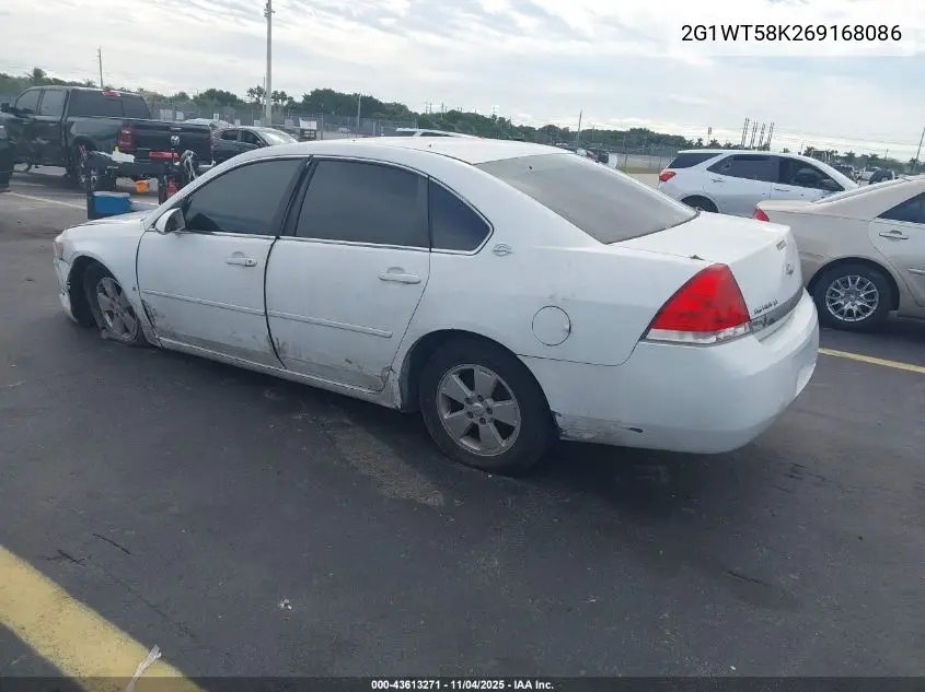 2G1WT58K269168086 2006 Chevrolet Impala Lt