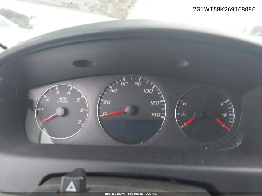 2G1WT58K269168086 2006 Chevrolet Impala Lt