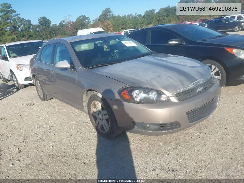 2G1WU581469200878 2006 Chevrolet Impala Ltz