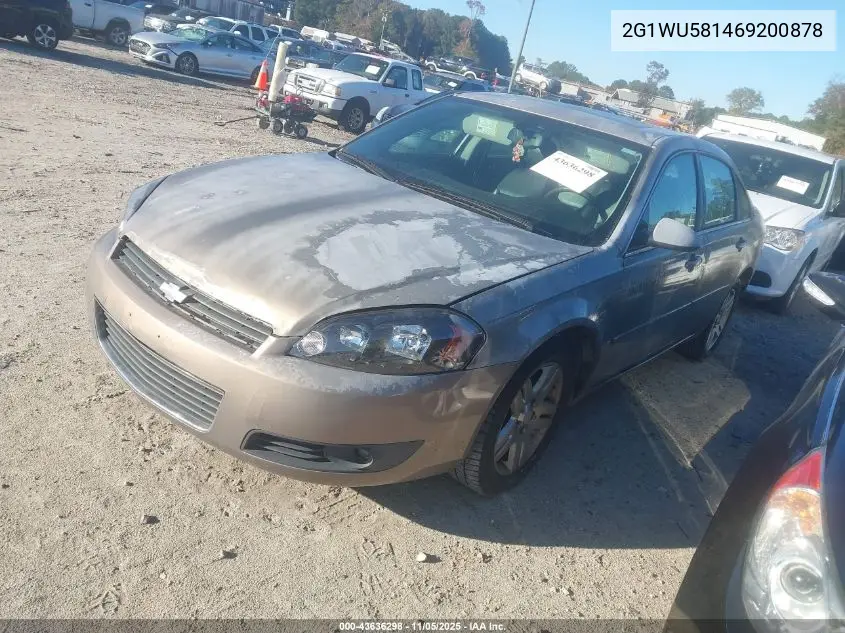 2G1WU581469200878 2006 Chevrolet Impala Ltz