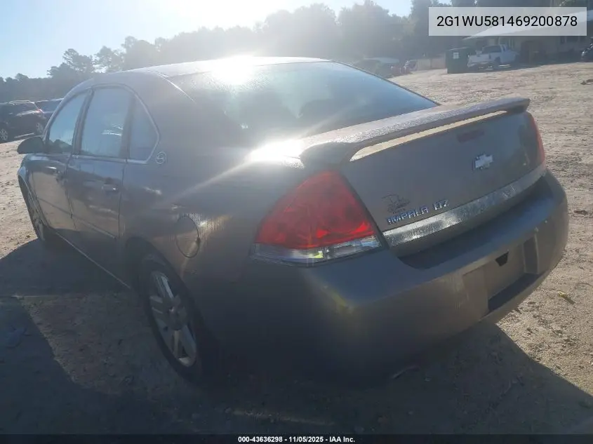 2G1WU581469200878 2006 Chevrolet Impala Ltz