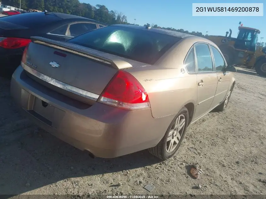 2G1WU581469200878 2006 Chevrolet Impala Ltz