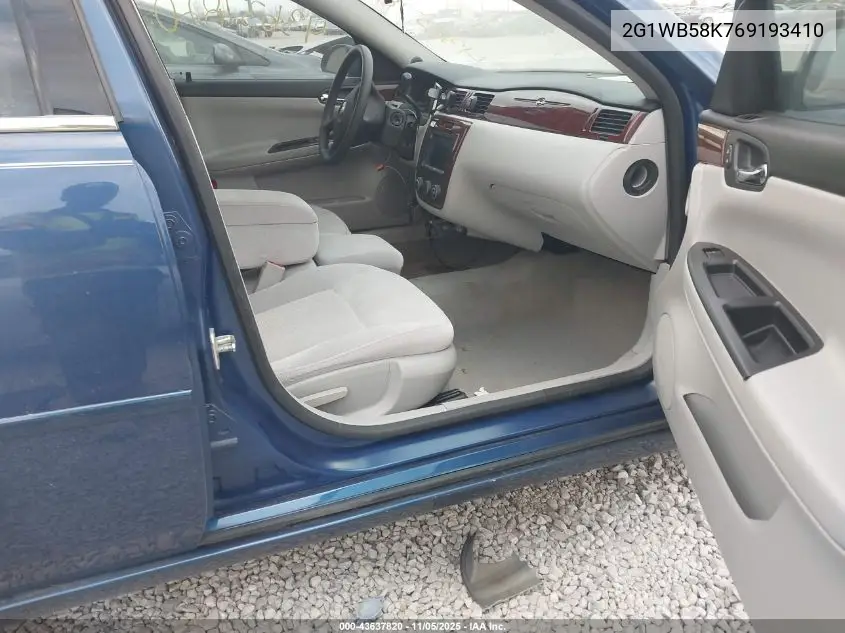 2G1WB58K769193410 2006 Chevrolet Impala Ls