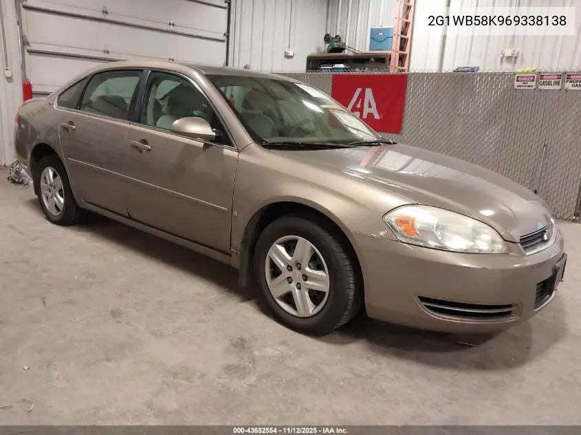 2G1WB58K969338138 2006 Chevrolet Impala Ls