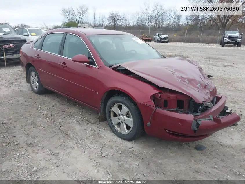 2G1WT58K269375030 2006 Chevrolet Impala Lt