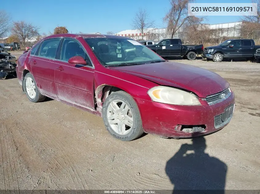 2G1WC581169109571 2006 Chevrolet Impala Lt