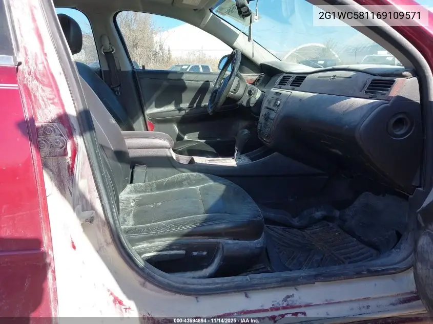 2G1WC581169109571 2006 Chevrolet Impala Lt