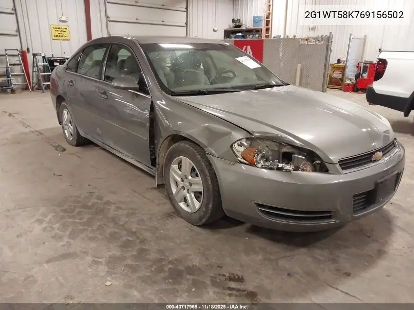 2G1WT58K769156502 2006 Chevrolet Impala Lt