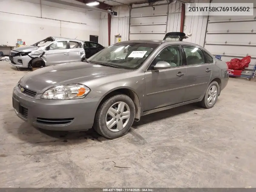 2G1WT58K769156502 2006 Chevrolet Impala Lt