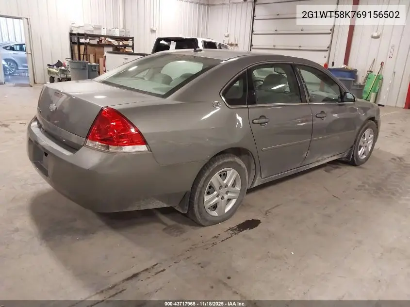2G1WT58K769156502 2006 Chevrolet Impala Lt