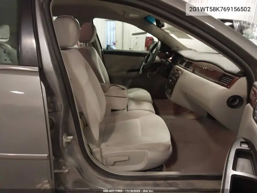 2G1WT58K769156502 2006 Chevrolet Impala Lt