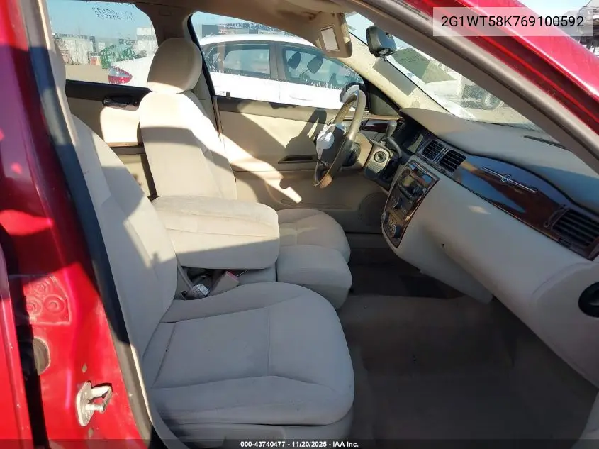 2G1WT58K769100592 2006 Chevrolet Impala Lt