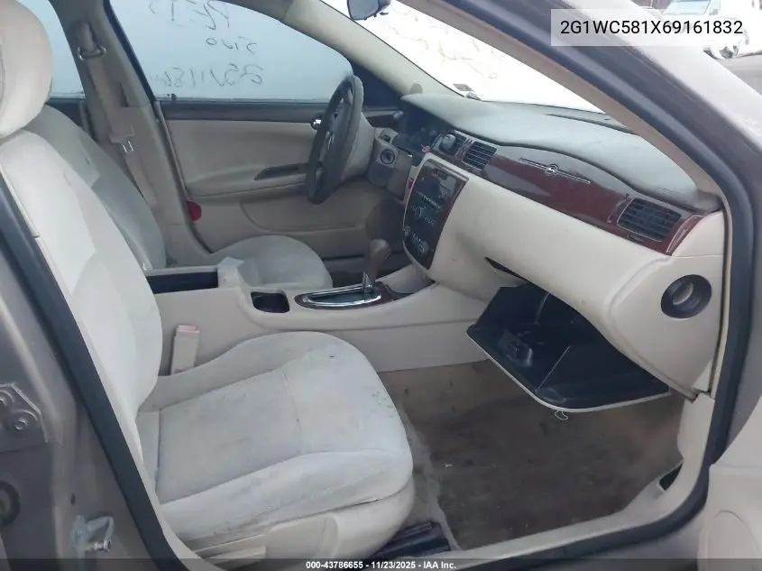 2G1WC581X69161832 2006 Chevrolet Impala Lt