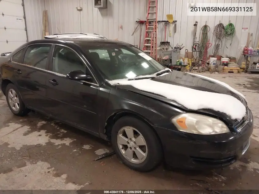2G1WB58N669331125 2006 Chevrolet Impala Ls