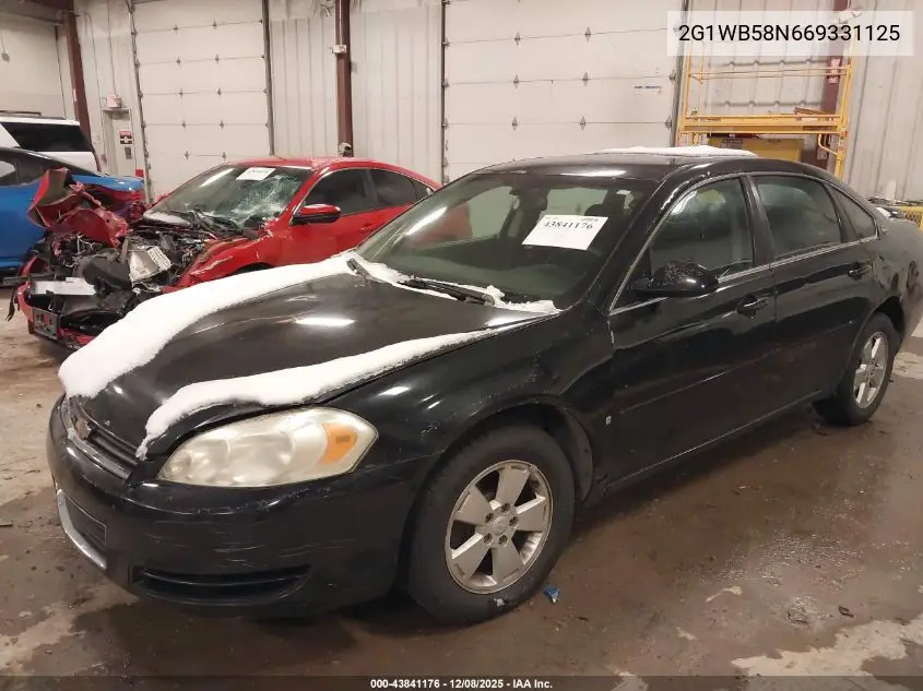 2G1WB58N669331125 2006 Chevrolet Impala Ls