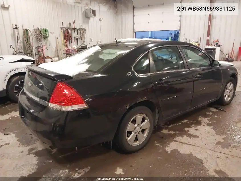 2G1WB58N669331125 2006 Chevrolet Impala Ls