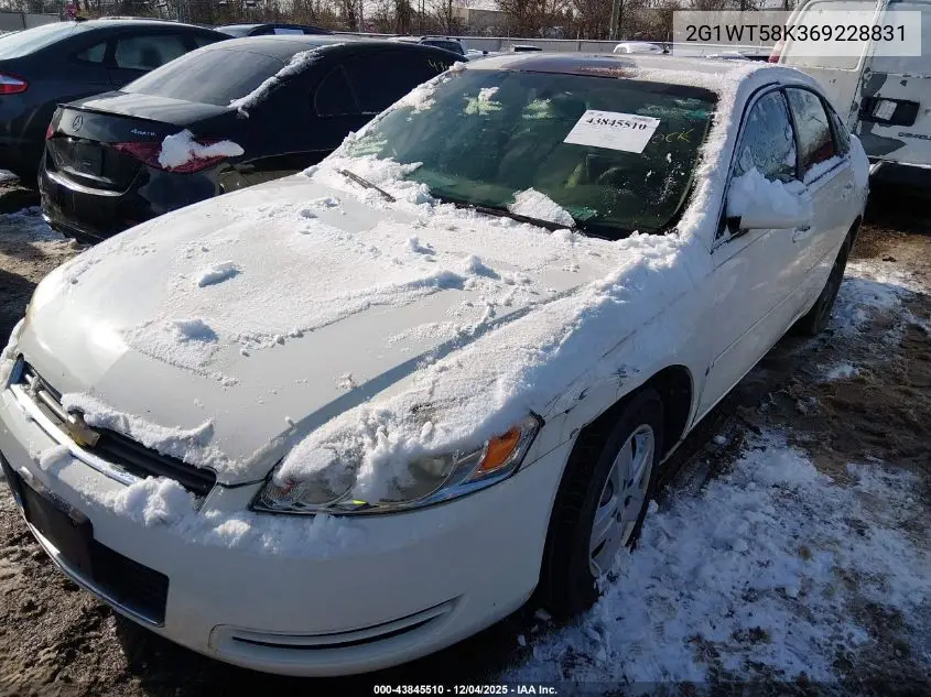 2G1WT58K369228831 2006 Chevrolet Impala Lt
