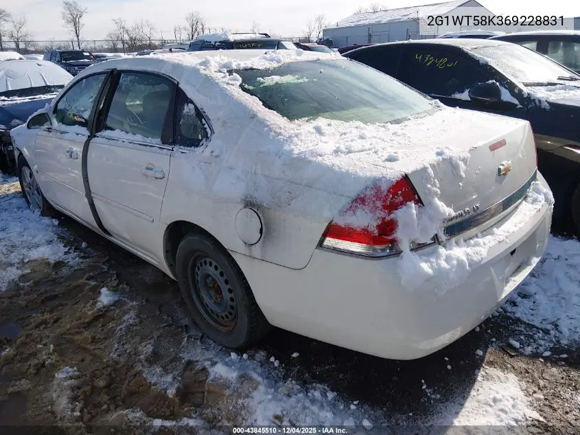 2G1WT58K369228831 2006 Chevrolet Impala Lt
